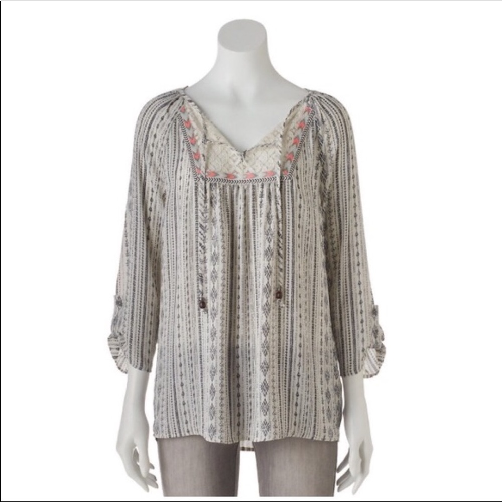 Rewind crochet top size XL